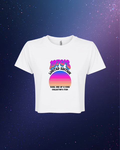 1970s Limited Edition Crop Tee