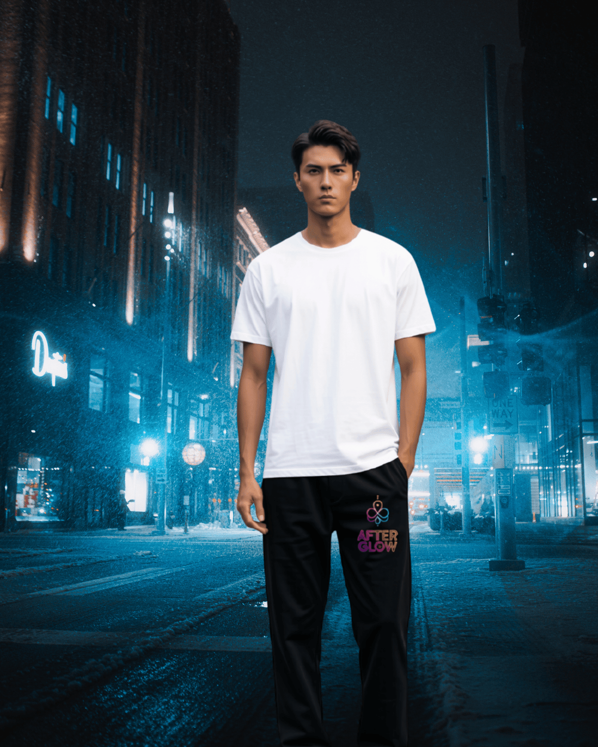 Afterglow Logo - Men's Joggers - Afterglow