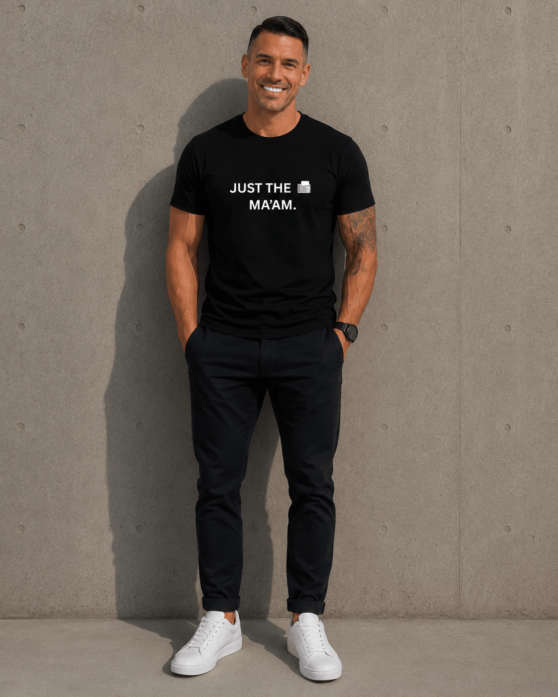 Just the Fax - Men's TShirt - Afterglow