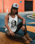 Smoking Nun - Women's Tank Top - Afterglow